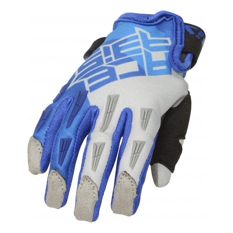Gants cross enfant Acerbis MX X-K bleu/gris- XS