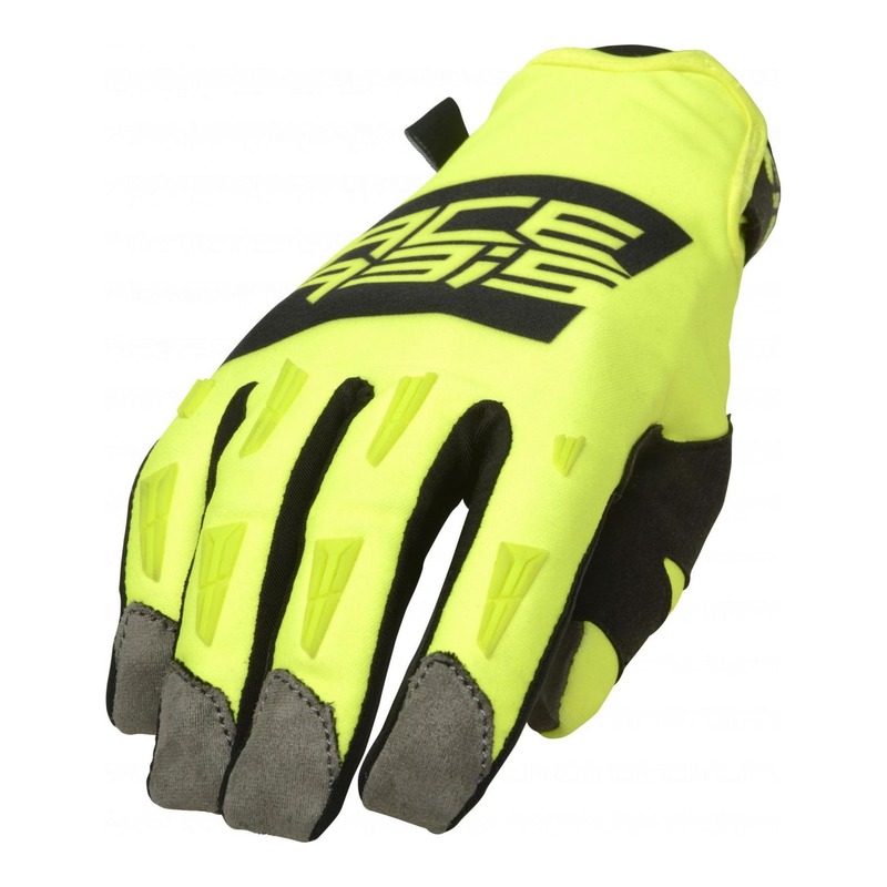 Gants enduro Acerbis MX WP noir/jaune- S