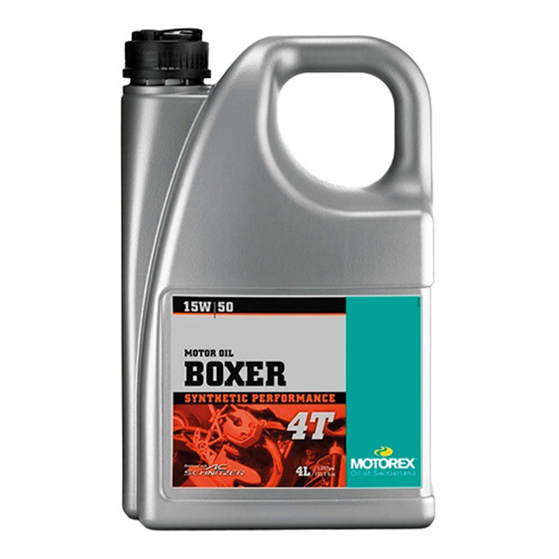 Huile moteur Motorex Boxer 4T 15W50 synthétique 4L
