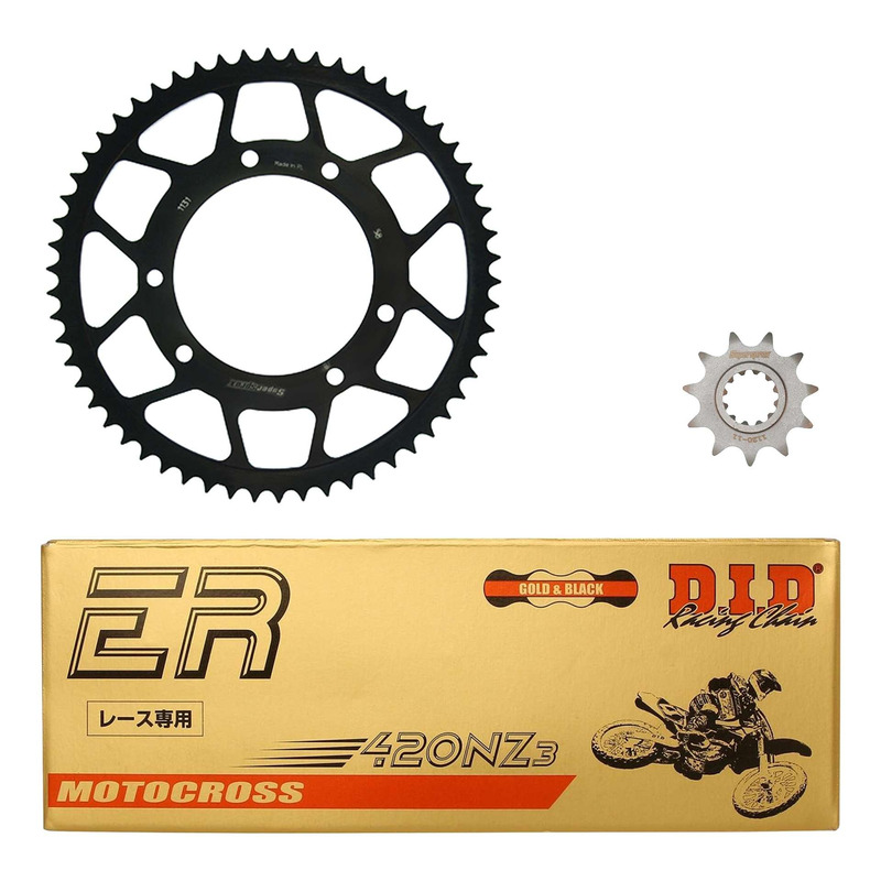 Kit chaîne DID type TT attache rapide pour MBK 50 X-Limit