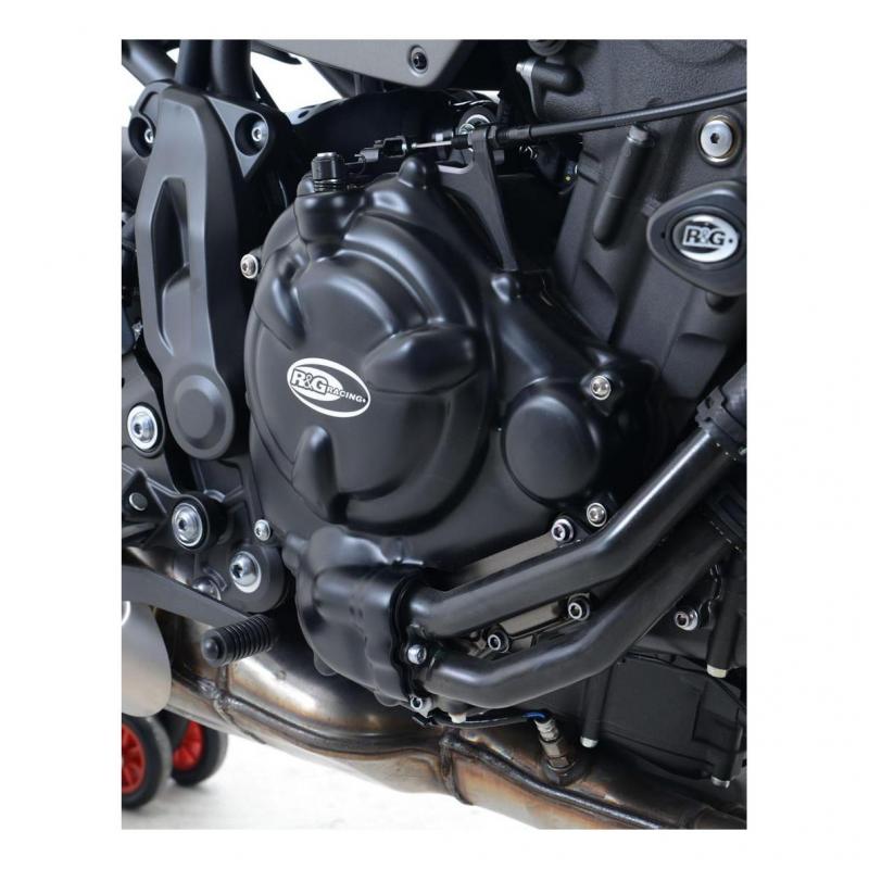 Kit couvre carter moteur R&G Racing noir Yamaha Ténéré 700 19-20