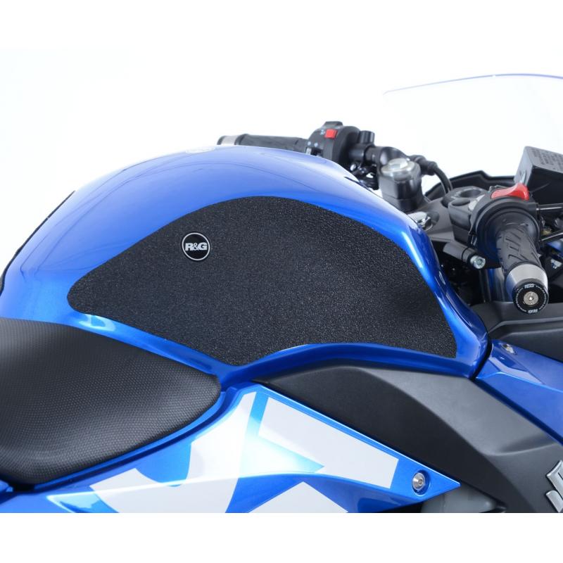Kit grip de réservoir R&G Racing noir Suzuki GSX-R 250 17-18