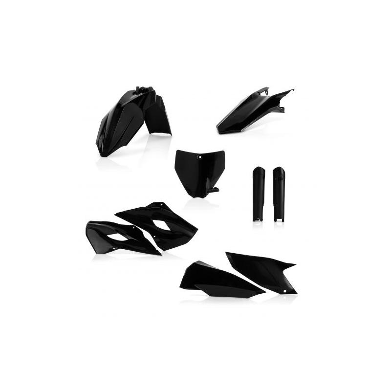 Kit plastique complet Acerbis Husqvarna 250 FC 2014 Noir Brillant