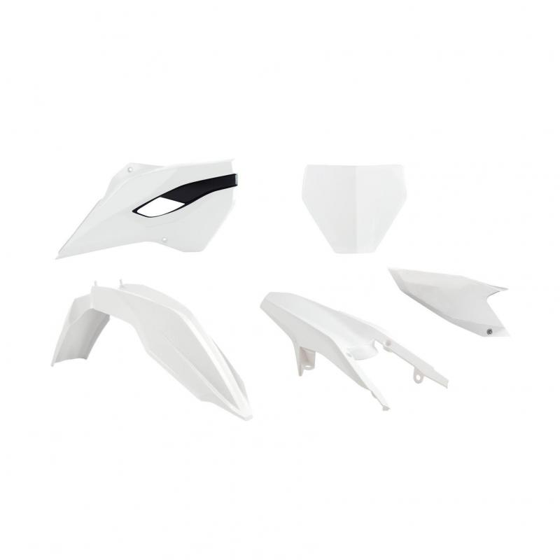 Kit plastique RTech couleur d’origine 2014 blanc pour Husqvarna TC 250 14-16
