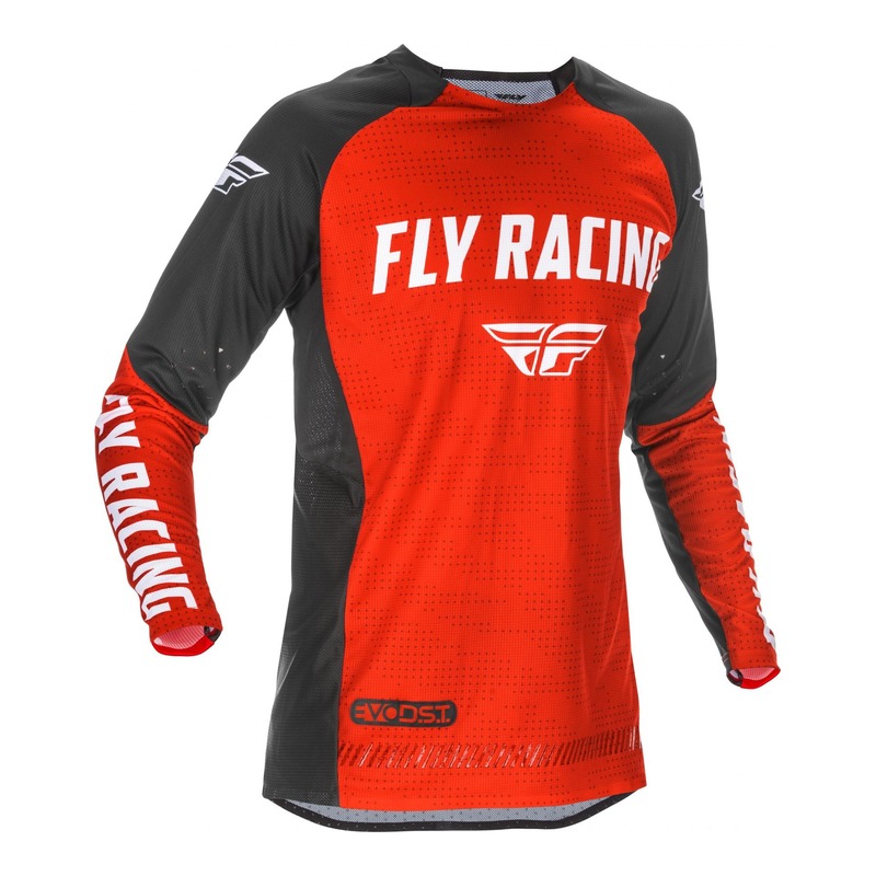 Maillot cross Fly Racing Evolution DST rouge/noir/blanc- L