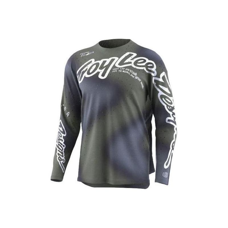 Maillot cross Troy Lee Designs SE Ultra Lucid army green