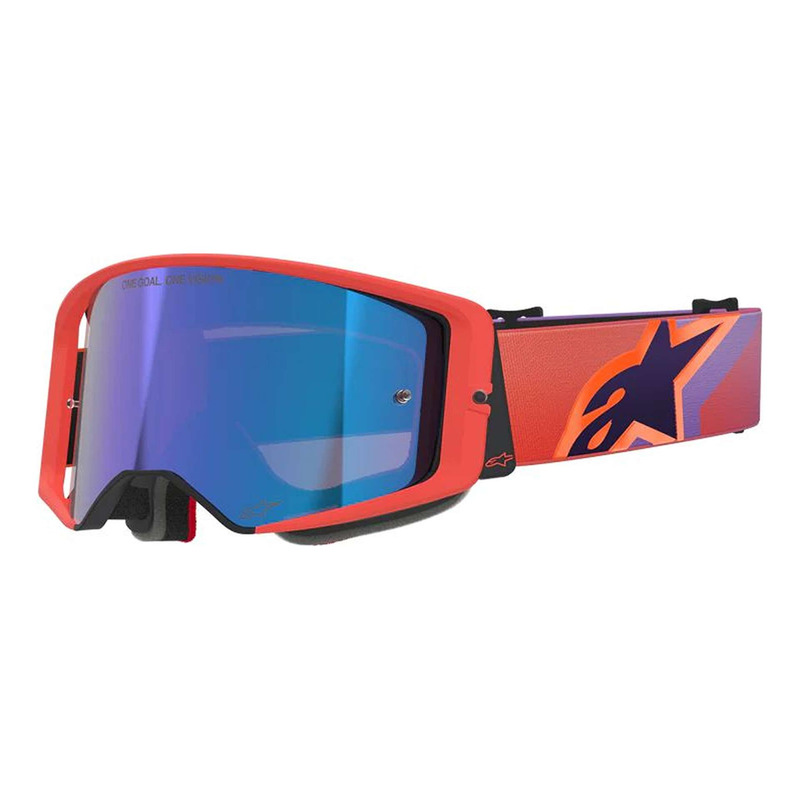 Masque cross Supertech Corp coral/purple â   Iridium blue