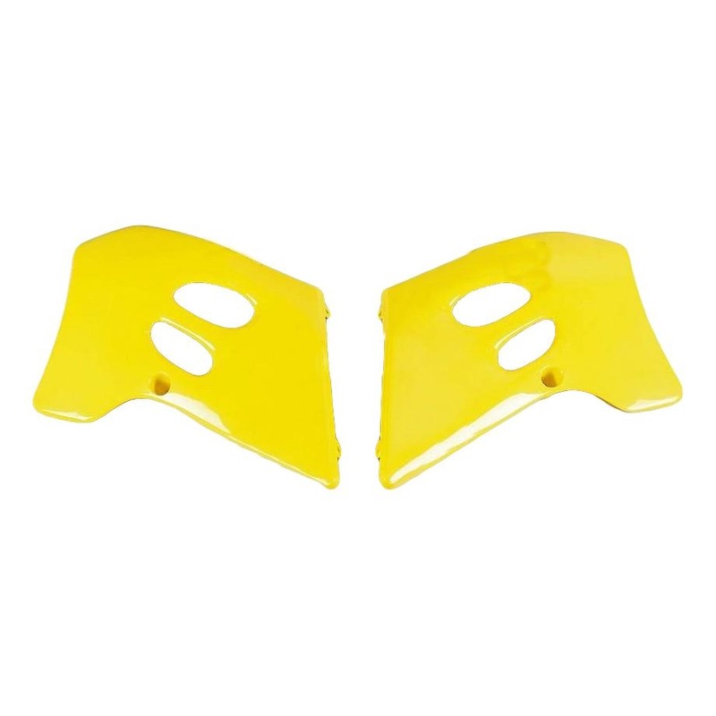 Ouïes de radiateur UFO Suzuki 250 RM 1993 jaune (jaune RM)