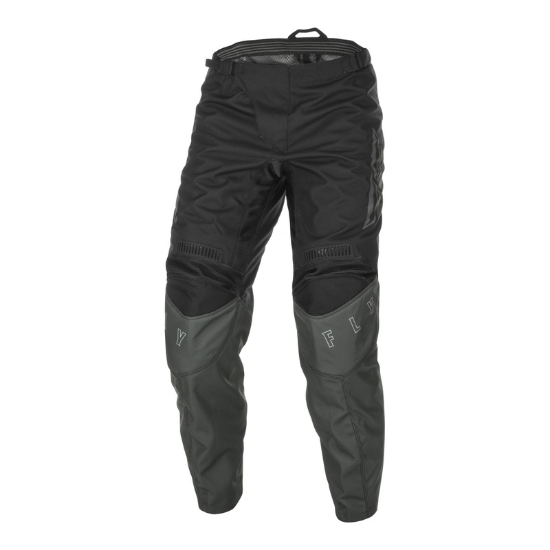 Pantalon cross enfant Fly Racing F-16 noir/gris- US-18