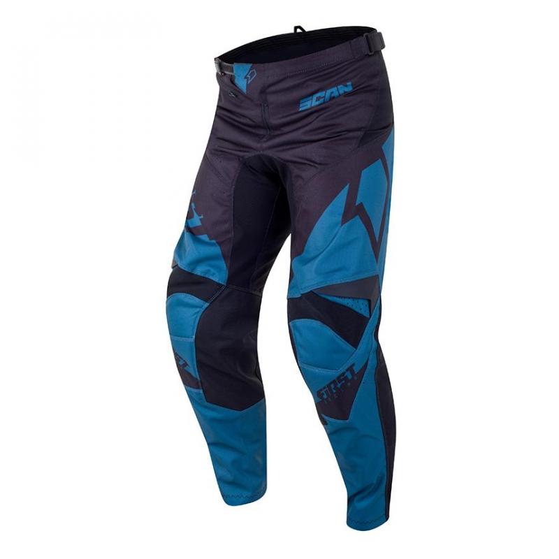 Pantalon cross First Racing Scan Raced graphite/noir- 28