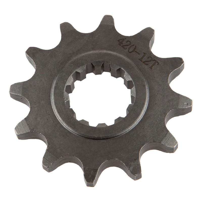 Pignon 12 dents pas 420 Minarelli AM6