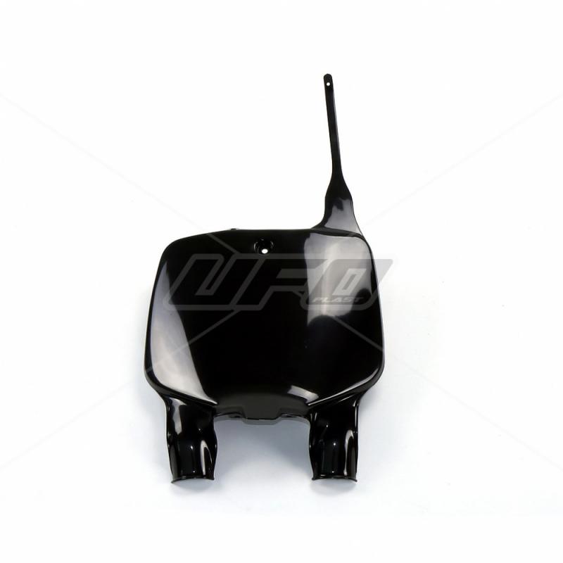 Plaque numéro frontale UFO Kawasaki 125 KX 96-02 noir