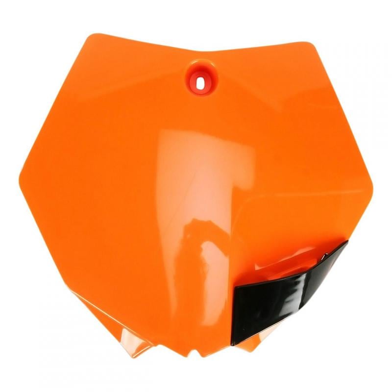 Plaque numéro frontale UFO KTM 85 SX 13-17 orange fluo