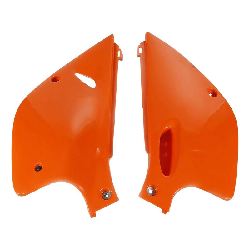 Plaque numéro latérale UFO KTM 380 SX 98-99 orange (orange KTM 98-12