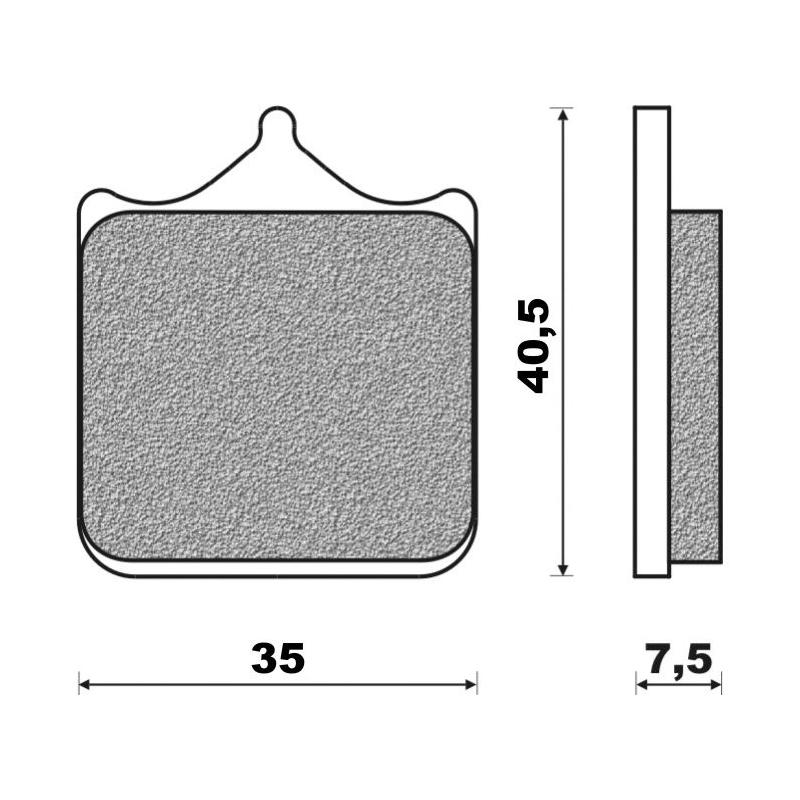 Plaquettes de frein Newfren FD0305TS pour Aprilia 1000 RSV Tuono-R Fac