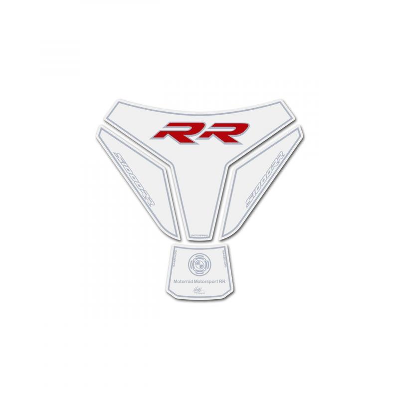 Protection de réservoir Motografix blanc BMW S1000RR 4 pièces