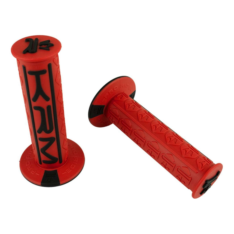 Revêtements de poignées KRM Pro Ride rouge/noir