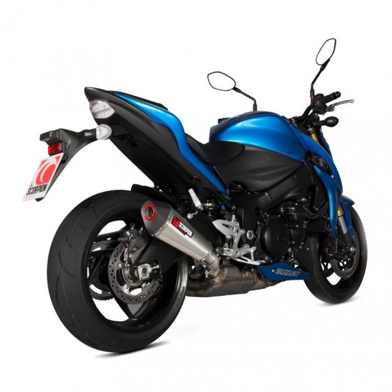 Silencieux Scorpion Serket Taper inox Suzuki GSX-S 1000 15-20