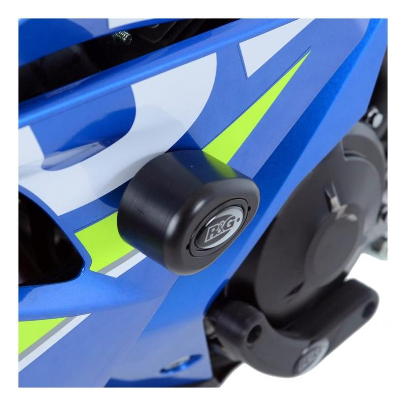 Tampons de protection R&G Racing Aero Race noir Suzuki GSX-R 1000 17-18 Race kit