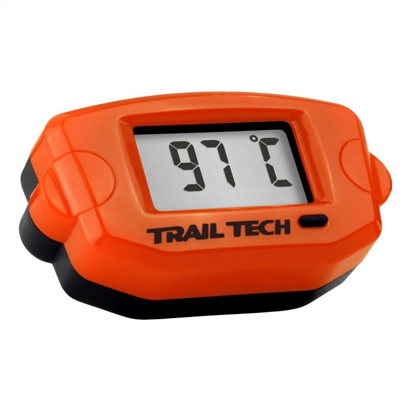 Thermomètre moteur Trail Tech TTO orange capteur culasse 14 mm