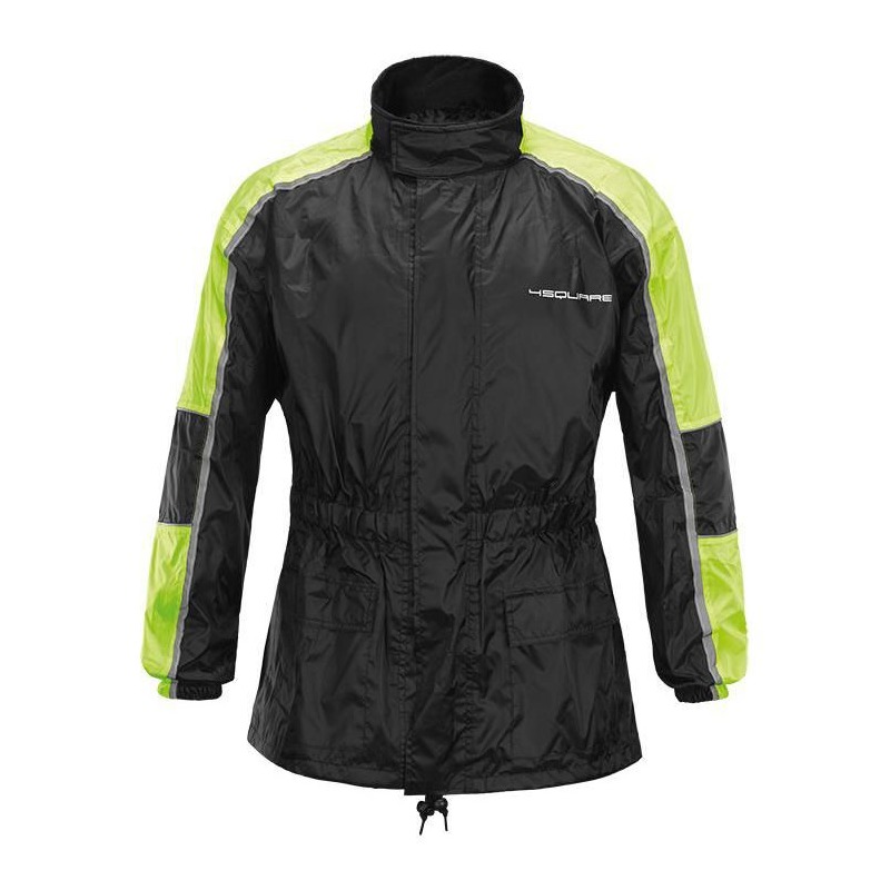 Veste de pluie 4Square Drop noir/jaune fluo- XS
