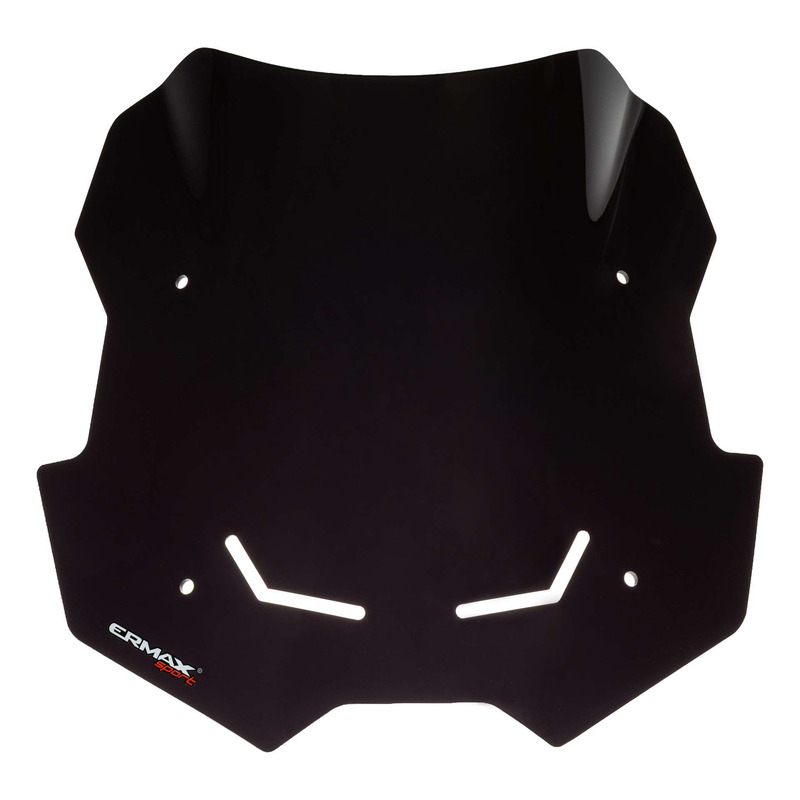Bulle Ermax Sport 36 cm Yamaha Tracer 9 2025 noir foncé opaque