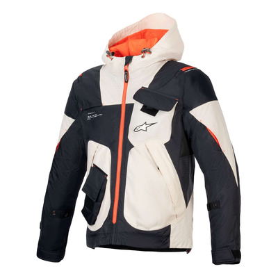 Blouson textile Alpinestars Mogress Air black/almond/hot orange