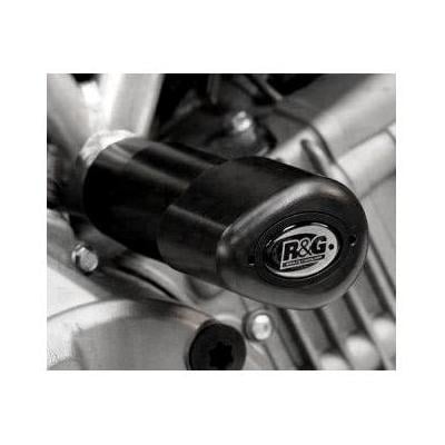 Tampons de protection R&G Racing Aero noir Aprilia Dorsoduro 750 08-17