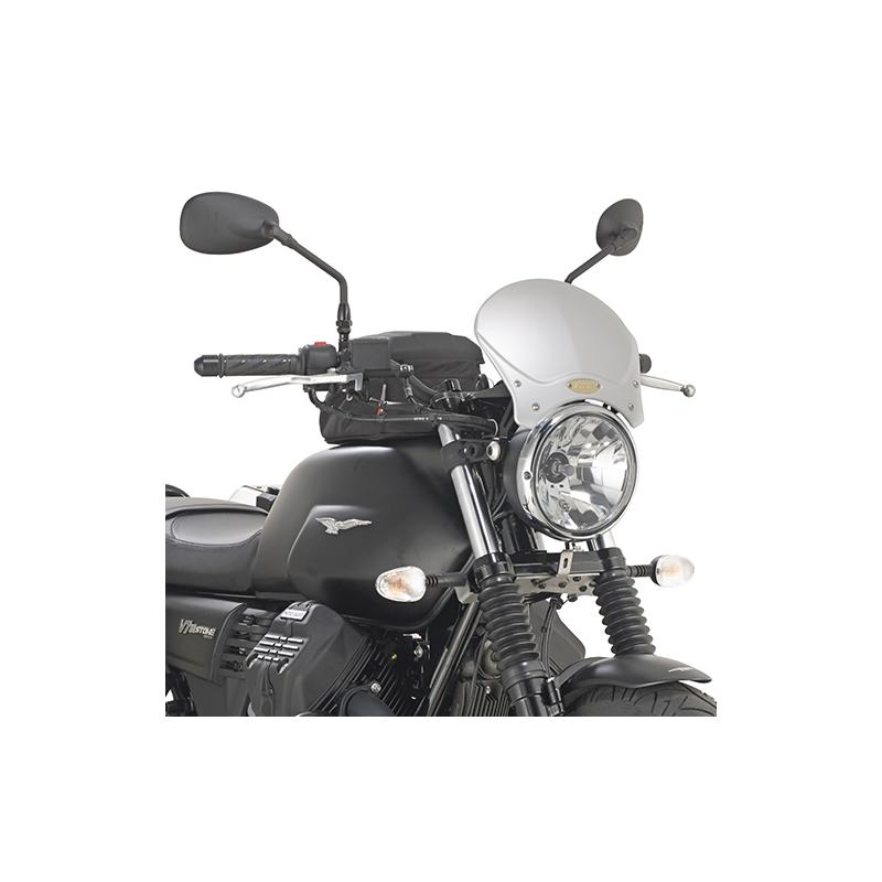 Kit de fixation Givi pour bulle 100AL/100ALB/140A/140S Moto Guzzi V7 I