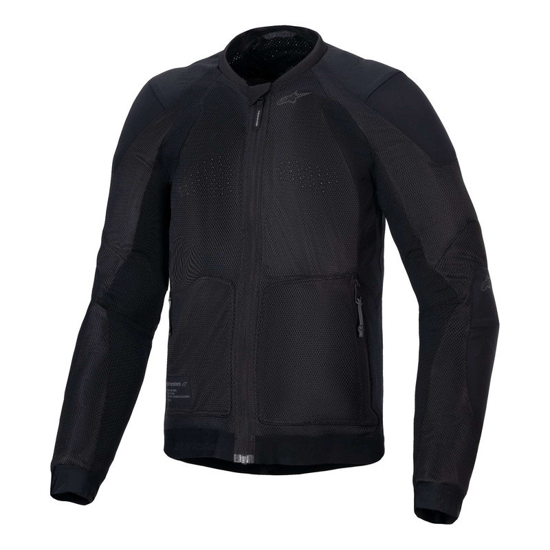 Blouson textile Alpinestars Troop-Air black/black