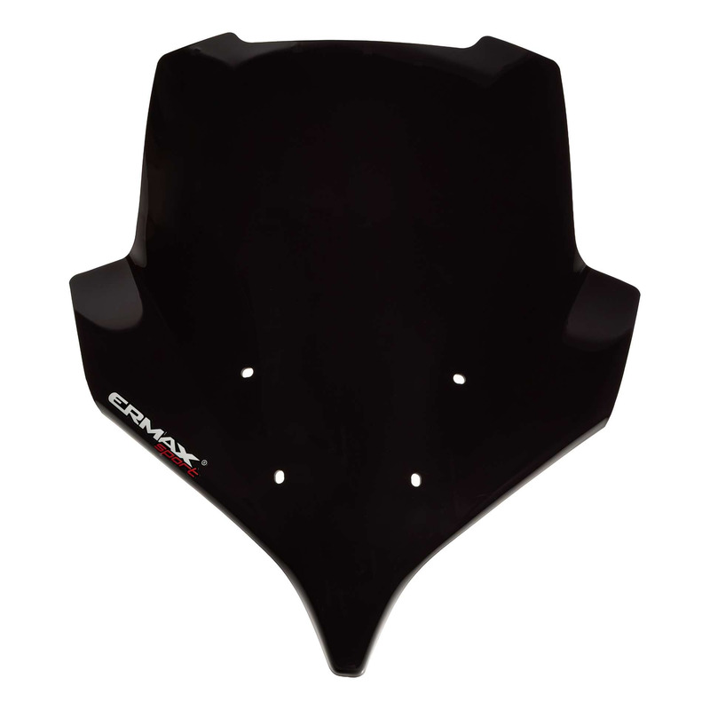 Saute-vent Touring Ermax 42 cm Yamaha MT-10 22-25 noir foncé opaque