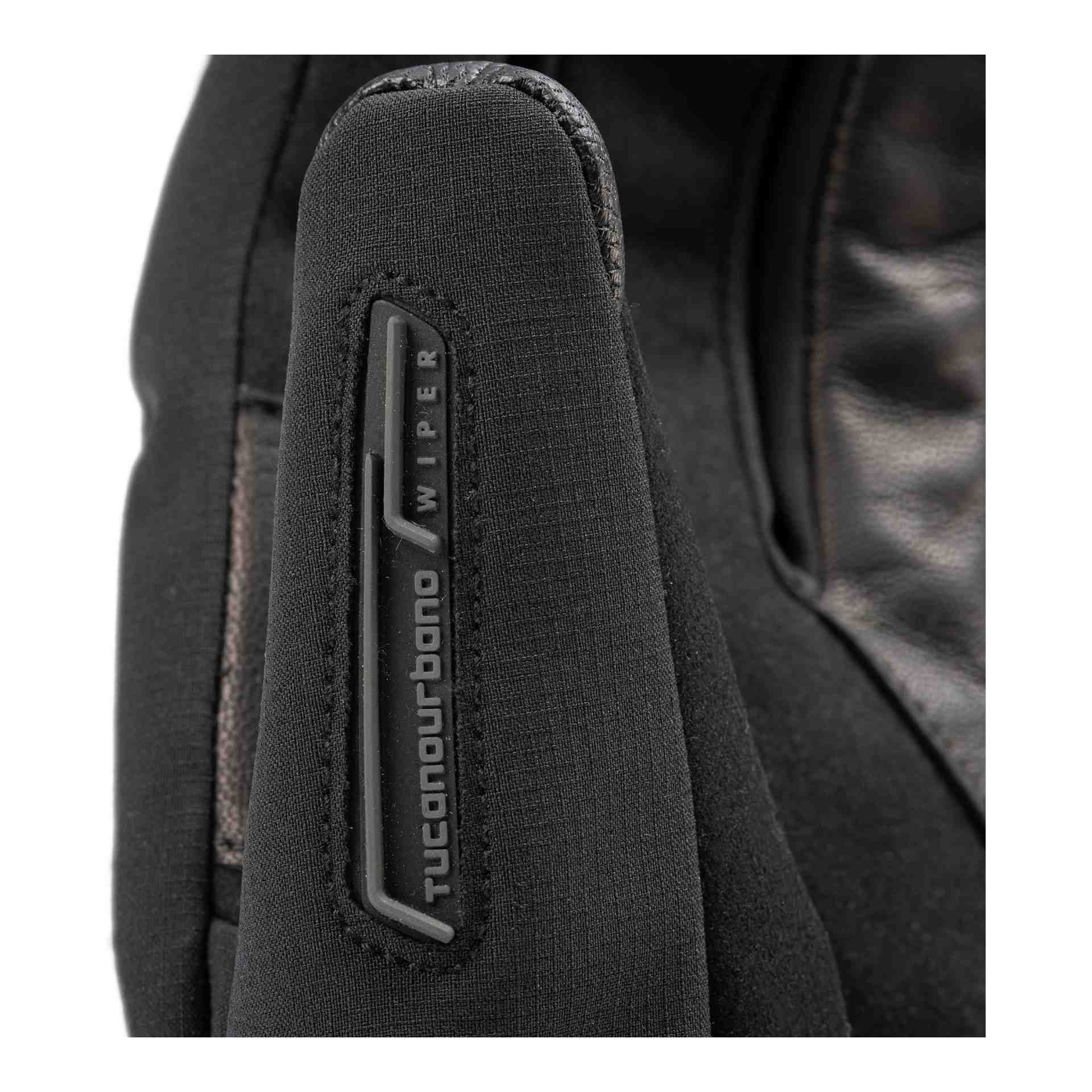 TUCANO URBANO Guanti Moto GINKO 2G HYDROSCUD® – Neri, Taglia XL – Impermeabili, Termici E Touch Screen
