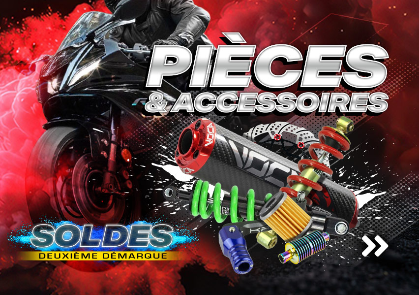 Soldes juin 2026 Pièces 2 roues HP