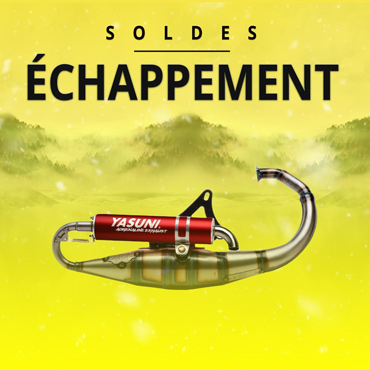 Soldes échappement scooter