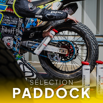 Sélection paddock univers tout-terrain menu latéral