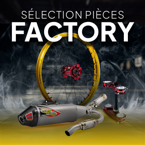 Sélection pièces factory univers tout-terrain menu latéral