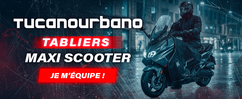 Tablier Tucano Urbano univers maxi scooter