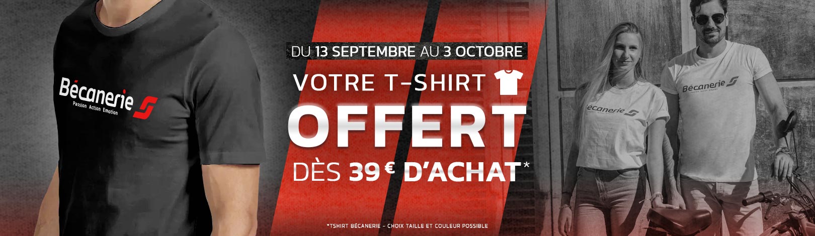 Tshirt offert hp