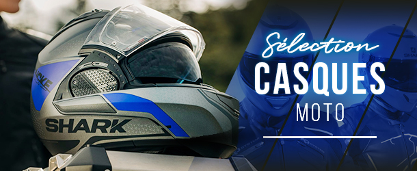 sélection casques moto bloc hp