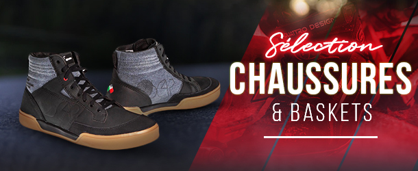 sélection chaussures moto bloc hp