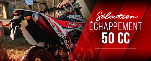 sélection échappement 50cc bloc hp 2nd