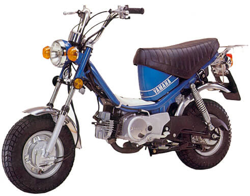 moto yamaha chappy 50cc