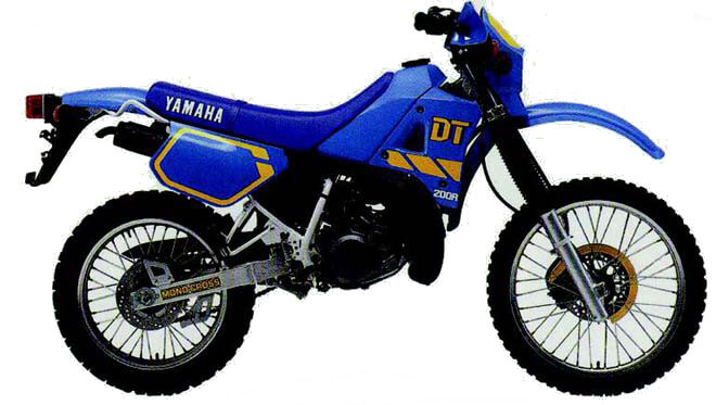 moto yamaha 200